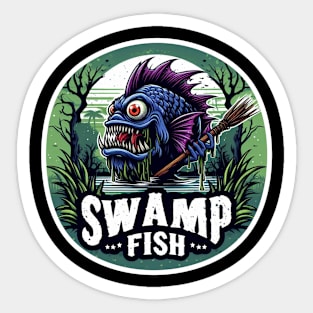 Swamp Fish Sticker